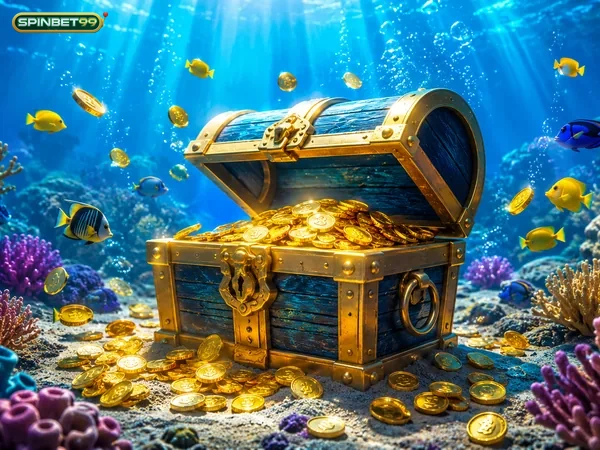 Tampilan permainan Shade Dragon Fishing dengan tema laut dalam